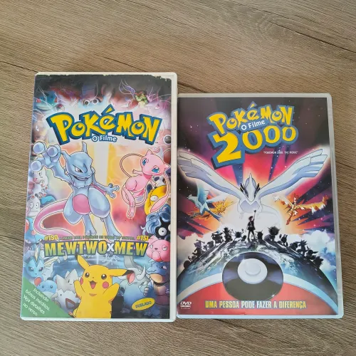 VHS pokémon o filme + dvd pokémon 2000