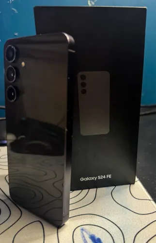 S24 FE 128GB GRAFITE EXCELENTE ESTADO COM NOTA FISCAL