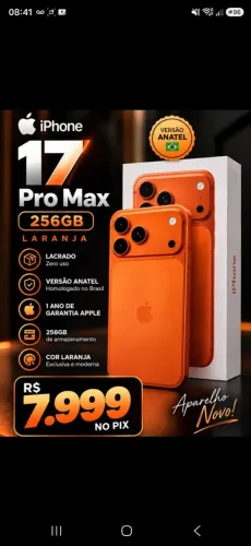 Iphone novo lacrado