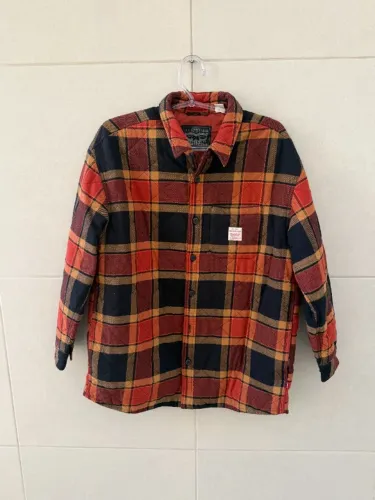 Jaqueta Levi Strauss & co. xadrez