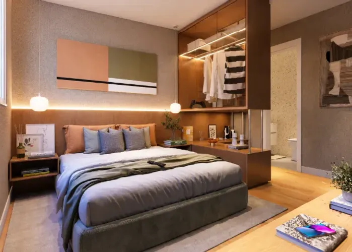 Apartamento 2 Quartos com Suíte em Nogueira | Condomínio Completo