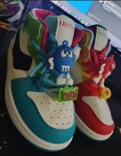 (NOVO - LEIA) TÊNIS M&M'S CANO ALTO EXCLUSIVO
