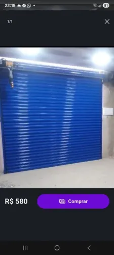 Porta automática de enrolar