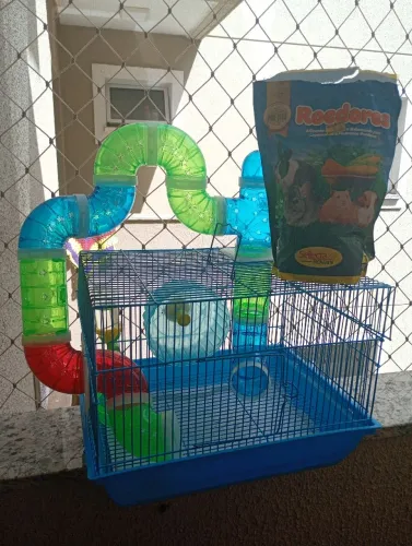 Gaiola para roedores 80 reais