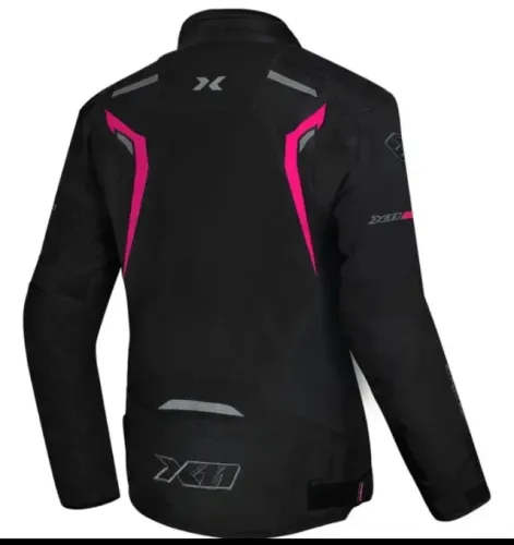 Jaqueta motoqueiro feminina x1 veste 38 a 42usada uma x