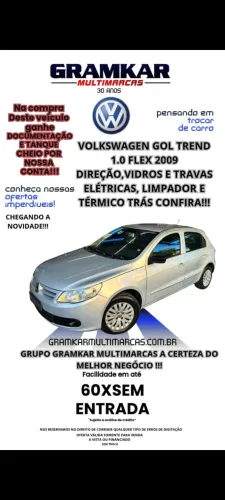 Volkswagen Gol Geração IV City Trend 1.0 8V MI Total Flex Mec. 4P 2009