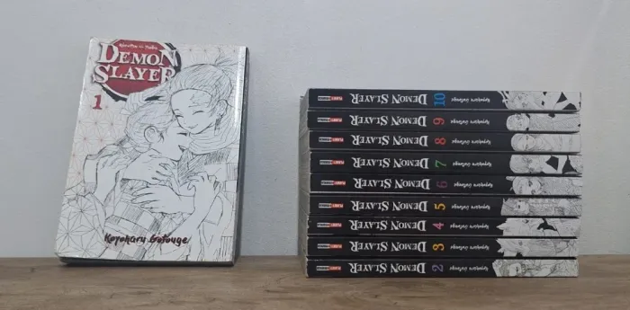 Mangá Demon Slayer vol 1-10