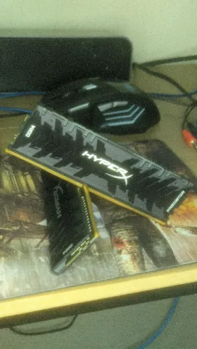 Troco memória ram ddr4 hyperx predator