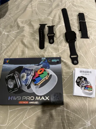 Smartwatch Hw9 Pro Max 46mm Preto