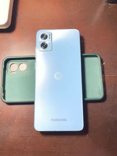 Celular Moto E22 azul