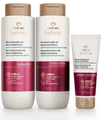 Kit Lumina Reconstrução de Danos Extremos (3 produtos)