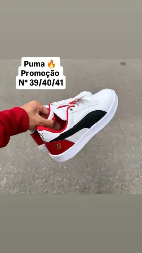 Puma couro disponível novo na caixa n 39/40/41