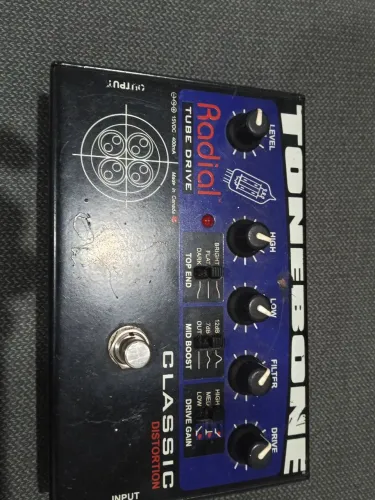 Pedal valvulado Radial Tonebone Classic distortion
