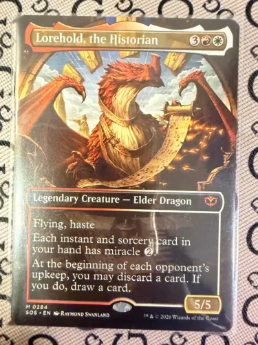 Lorehold the Historian Borderless EN Strixhaven MTG Mint