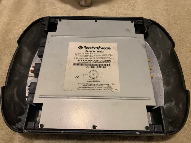 ? ROCKFORD FOSGATE PUNCH 300X - OLD SCHOOL - RELÍQUIA ?