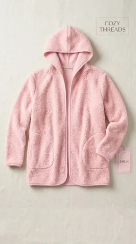 Vendo sobretudo de pelinhos rosa bebe