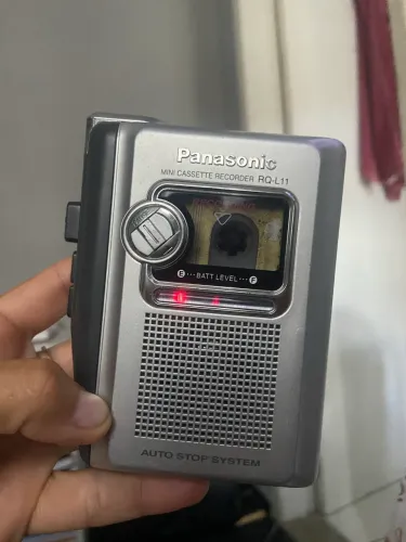 Gravador cassete Panasonic 