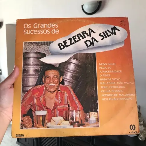 Lp vinil - os grandes sucessos de bezerra da silva