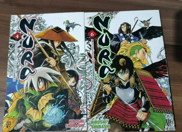 Nura mangá vol 4 e 6.