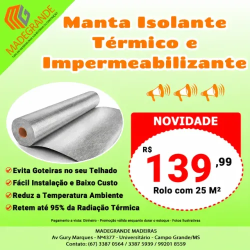 Manta para Telhado