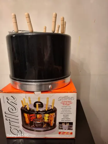 Churrasqueira Portátil Grillex Original com Caixa - Excelente Estado