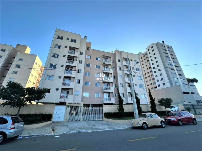 Apartamento com Elevador 02 Quartos Semi Mobiliado em Condomínio Club Pinhais