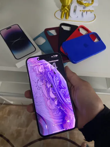IPHONE 14 PRO MAX CAIXA E NOTA