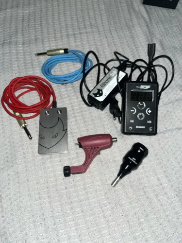 Kit tatuagem profissional Electric Ink