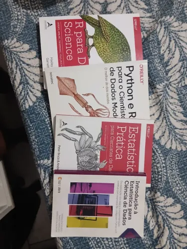 Livros para Ciência de dados, estatística e probabilidade