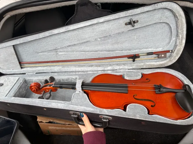 Violino sem afiação