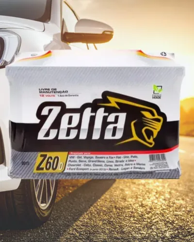 Bateria 60 ah zetta nova original 