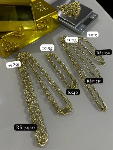 Corrente de ouro 18k(750)