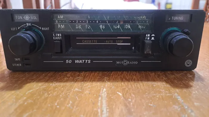 Rádio Toca fitas Motorádio Tucano 50W