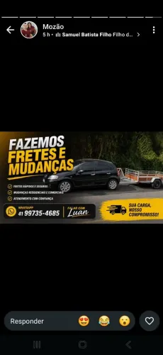 Fazemos frete
