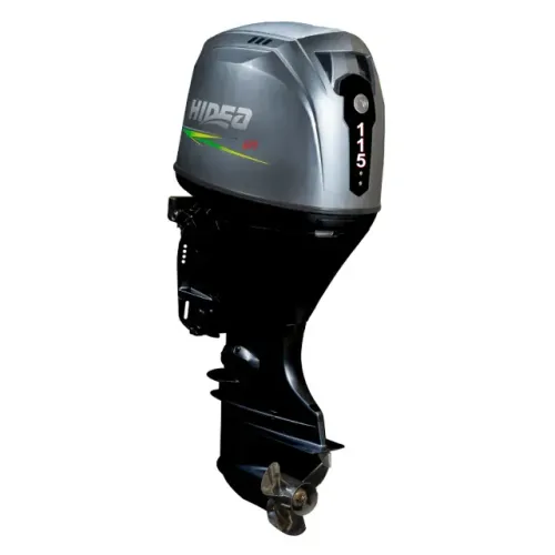 Motor Hidea 115HP Elétrica Comando Remoto Rabeta 20.3" Power Trim - Motor de Popa N