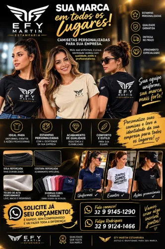 Estampas e bordados personalizados