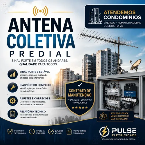 ANTENA COLETIVA PREDIAL