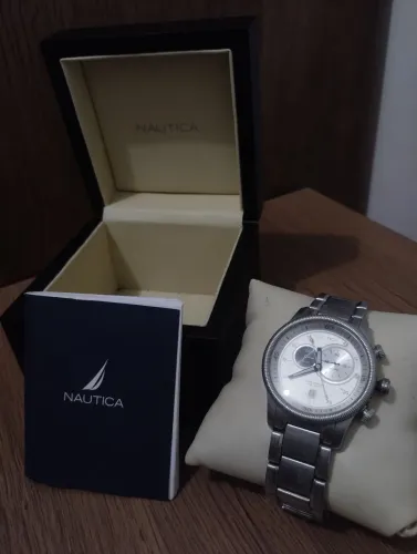 Relógio Nautica Yacht Club Meteor Chronograph A15553