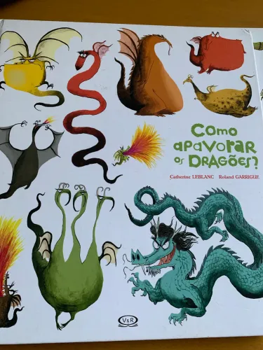 Livro infantil Como apavorar os Dragões