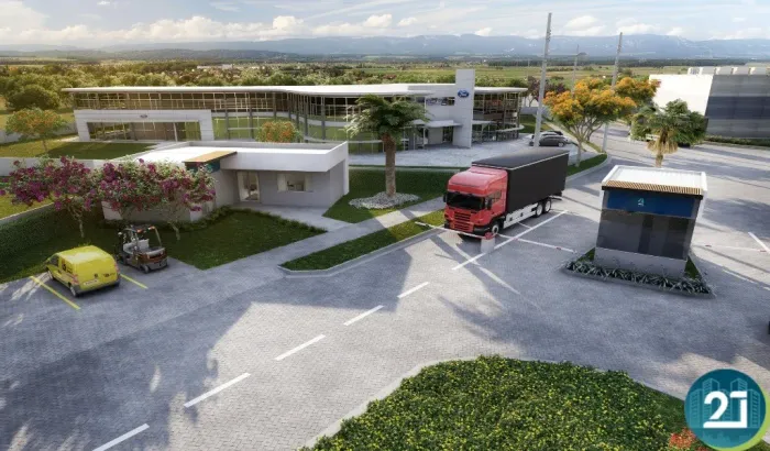 Vendo Terreno Industrial com 1.794,73m², no bairro Deltaville, Biguaçu - DeltaVille Busine