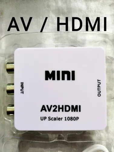 Adaptador de vídeo AV / HDMI ideal para ligar PS2