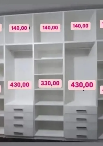 Closet sob medida em até 10 x sem juros!