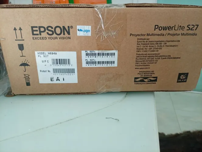 Projetor Epson powerlites27