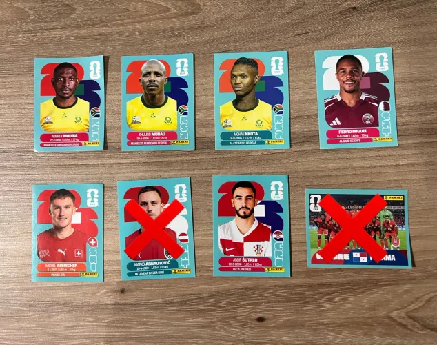 Figurinhas Repetidas - Copa do Mundo 2026