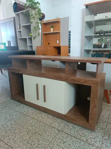 Rack com Rodinhas Para Sala Novo , Entrego