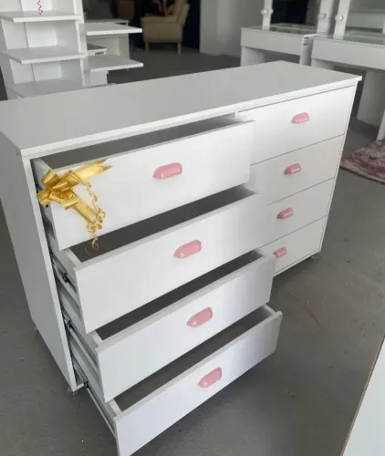 Cômodas de 8 gavetas em mdf entrega grátis