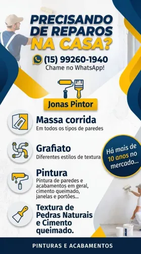 Pintor disponível Sorocaba