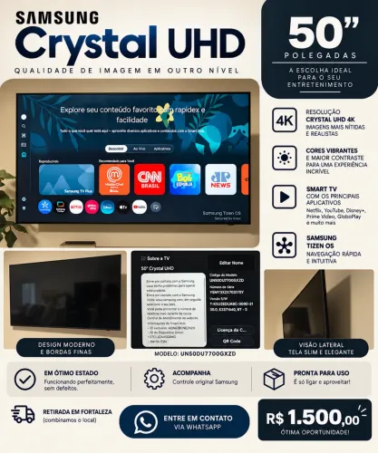 Smart tv Samsung 50?