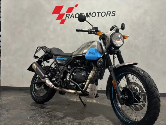 ROYAL ENFIELD SCRAM 411 CINZA 2024