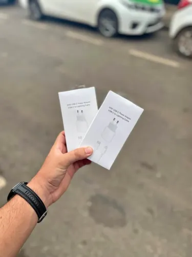 Carregador de iPhone 20w USB-C/Lightning